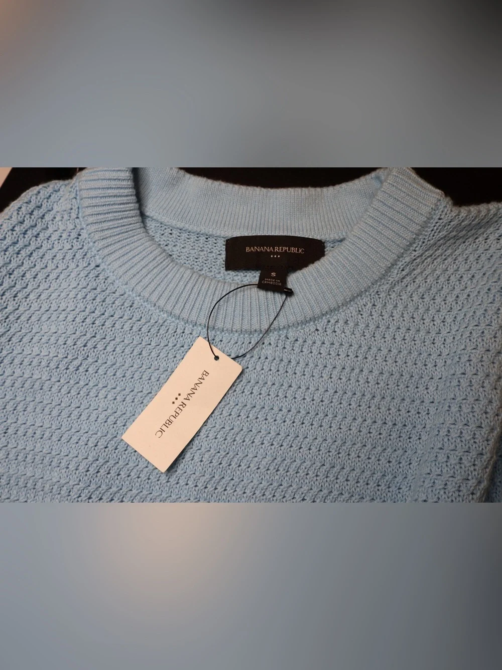 Banana Republic Womens Light Blue Shirt Small